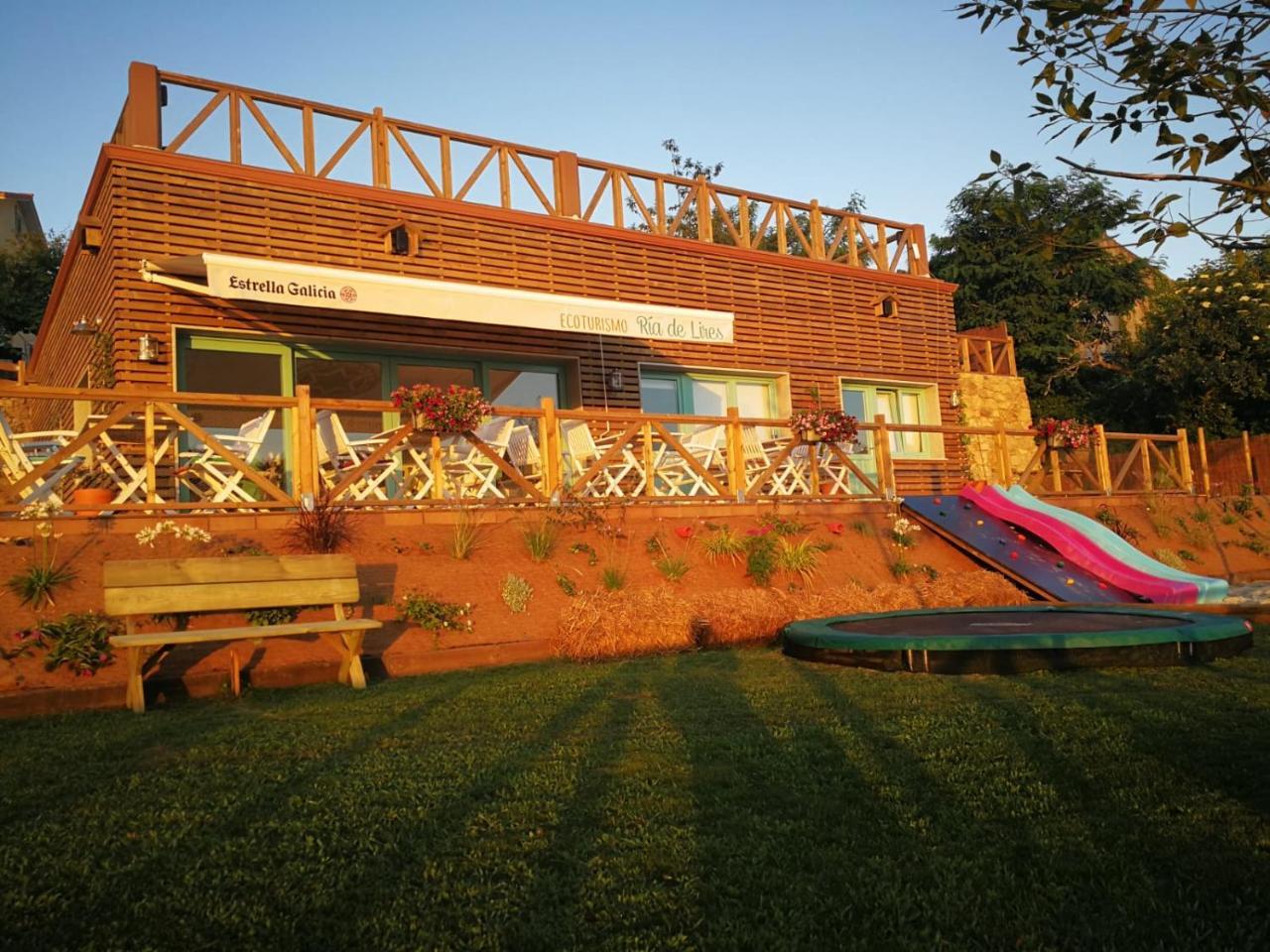 Cabanas Da Ria Лирес Экстерьер фото